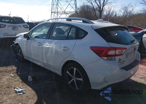 2019 Subaru Impreza 2.0I Premium z USA, uszkodzony, nr VIN 4S3GTAC61K3727306